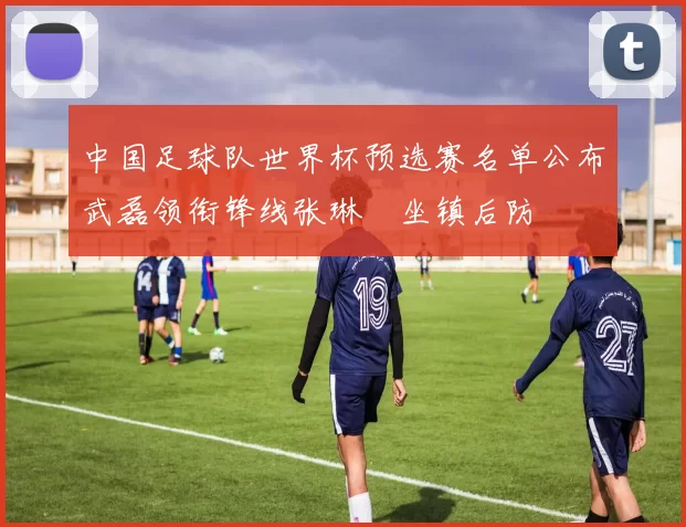 中国足球队世界杯预选赛名单公布武磊领衔锋线张琳芃坐镇后防